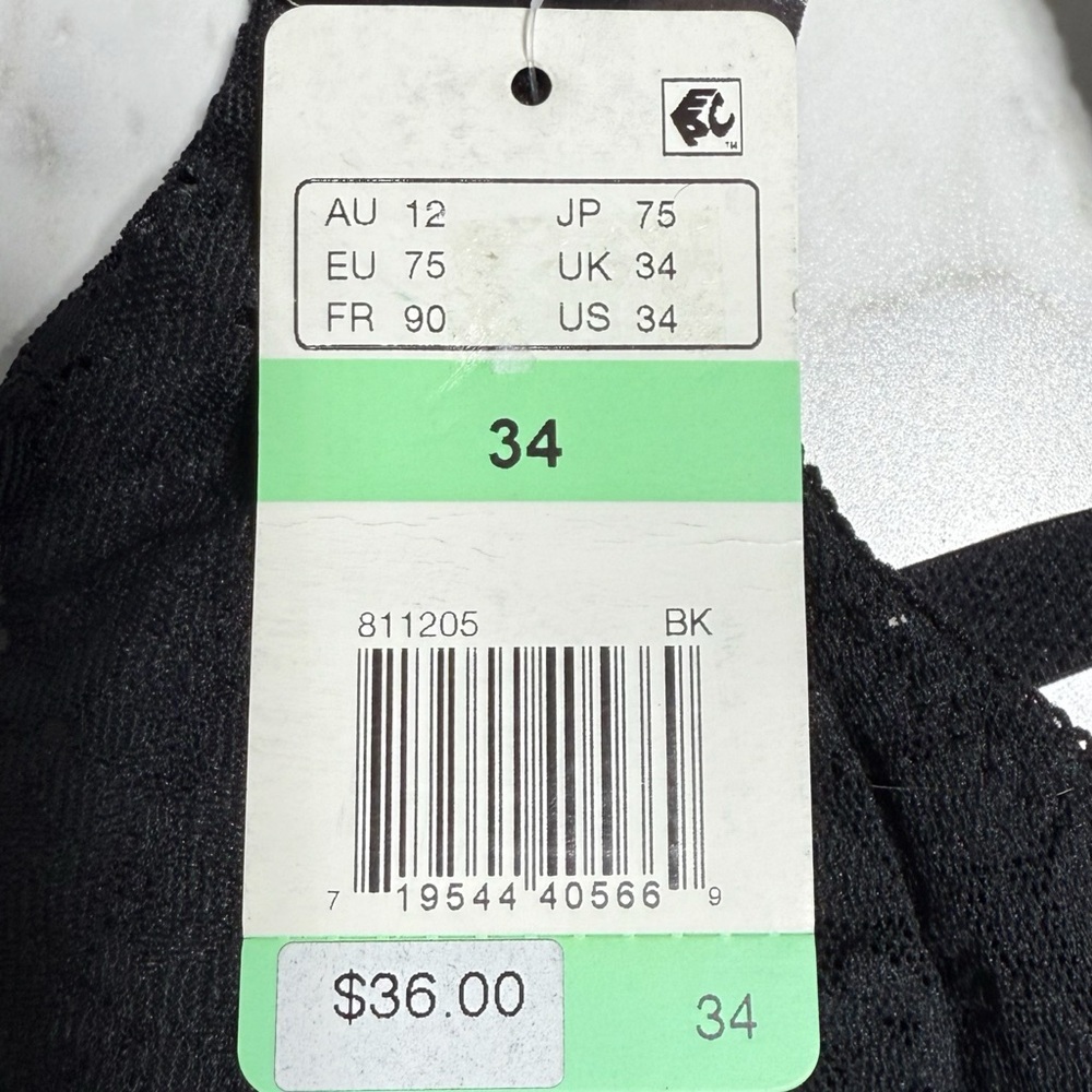 Wacoal Halo Lace Wire-Free Bralette 34 Black Convertible Straps NWT - Picture 5 of 5